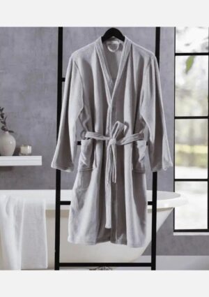 Roupão Jolitex Fleece Ultra Soft Cinza