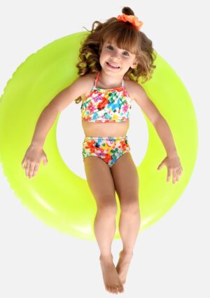 Conjunto  Infantil  De Banho Marujos E Sereias Biquíni