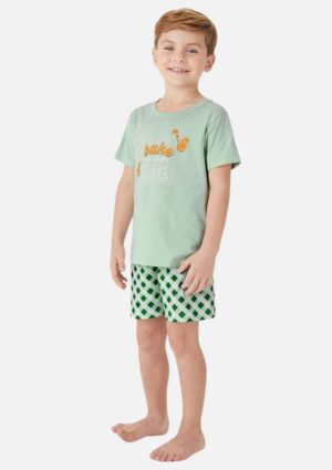 Pijama Infantil Em Algodão Malwee Kids