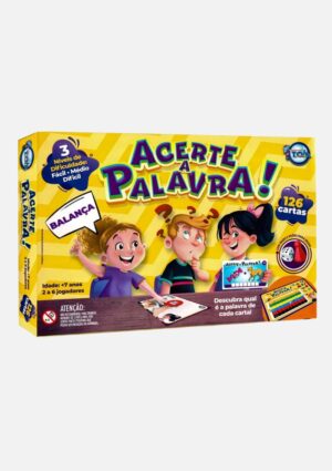 Jogo De Tabuleiro Acerte A Palavra Toia
