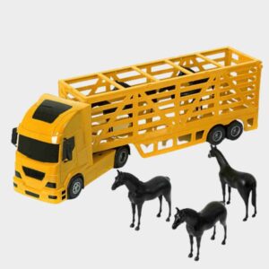 Caminhão 30-360 Pollux com Carreta e Cavalos Silmar