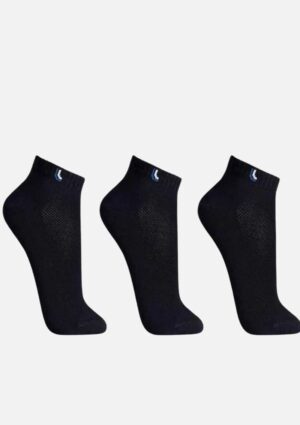 Kit 3 Pares de Meias Lupo Sport Cano Curto Preto