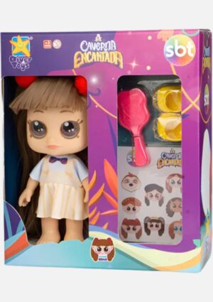 Boneca Nina Com Acessórios e Adesivos - A Caverna Encantada