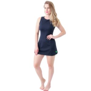 Vestido Beach Tennis Preto Mar Negro