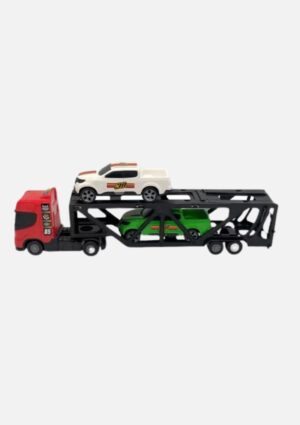 Brinquedo Kit Caminhão Cegonheiro Com Rampa Carrinhos Bstoys