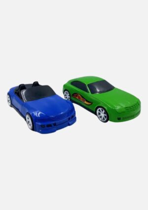 Brinquedo Speeds Kit 2 Carrinhos De Corrida Azul e Verde 17 Cm Bstoys