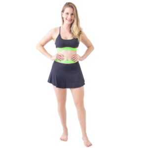 Conjunto Mar Negro Preta Beach Tennis