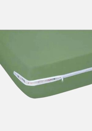 Capa Colchão Em Malha Queen Size Eucalipto