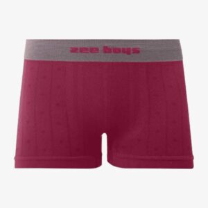 Cueca Zee Rucci Boxer Infantil Sem Costura Vermelha