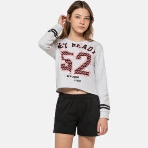 Conjunto Teen Feminino Blusa + Short Amora Moving