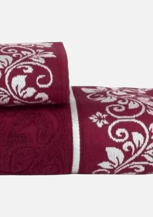 Toalha De Rosto Refinatta Dianneli Bordo