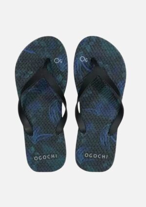 Chinelo Ogochi Estampado Masculino Preto