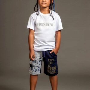 Camiseta Básica Kids Branco Fbr