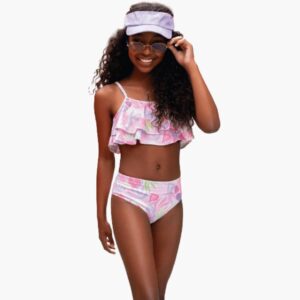Biquíni Juvenil em Malha com Proteção UV50+ Lilimoon Beachwear
