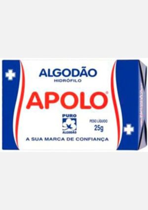 Algodão Apolo Caixa 25g