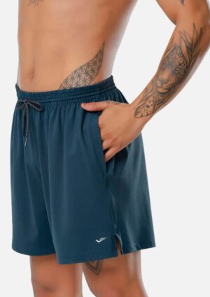 Shorts Masculino Plus Size com Cintura Elástica Elite