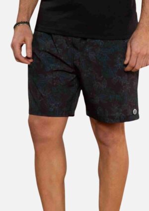 Short Masculino Estampado Preto DLZ
