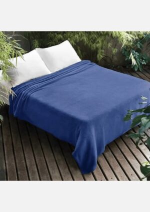 Manta Jolitex Microfibra Casal Azul