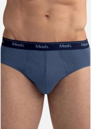Cueca Mash Slip Algodão Petróleo