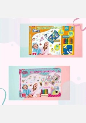 Kit Banho Divertido - Brincadeira de Criança