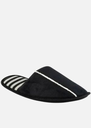 Chinelo Pantufa Masculino Inverno Europa Preto