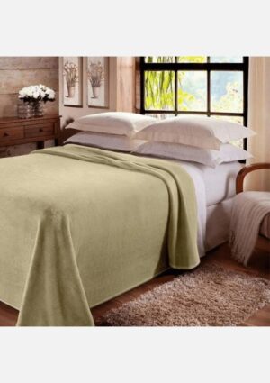 Manta Jolitex Microfibra Casal Newkhaki
