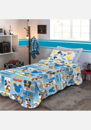 Colcha Ultrasonic Mickey Mouse Dupla Face