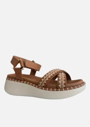 Sandália Vizzano Papete Flatform Plataforma Confort