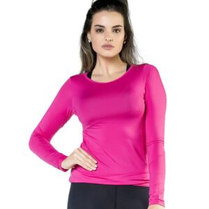 Camiseta Térmica Elite Manga Longa UV 50 Fit Esporte Oviedo