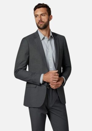 Blazer Masculino Clássico Cinza Dudalina