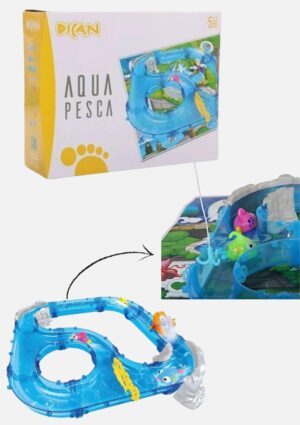 Pescaria Divertida Com Correnteza - Aqua-pesca Dican