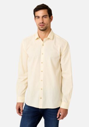 Camisa Comfort Fit Slub Lisa Dudalina
