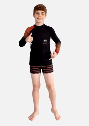 Conjunto De Banho Preto Juvenil Marujos E Sereias