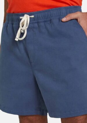 Shorts Masculino Em Sarja Azul Hering