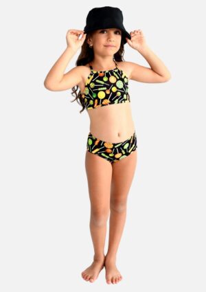 Conjunto De Banho Marujos E Sereias Bíquini Infantil