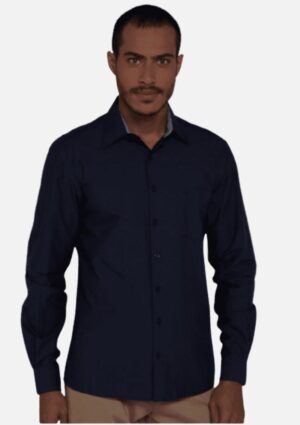 Camisa Masculina Comfort Tricoline Compose Individual