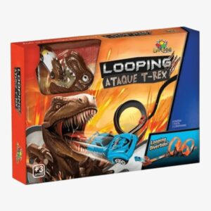 Pista Looping Ataque T-rex Art Brink