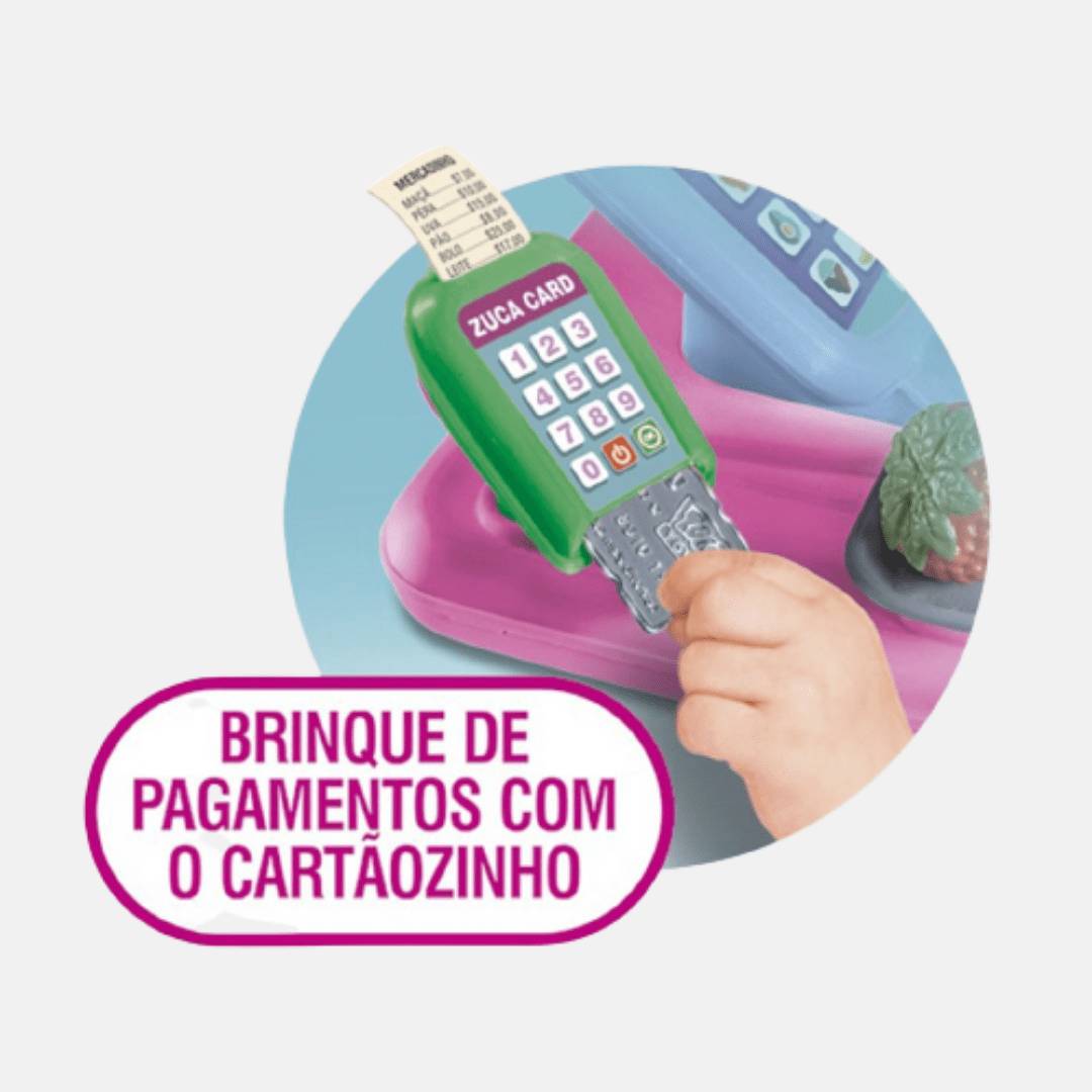 Caixa Registradora Colors Zuca Toys - Imagem 2