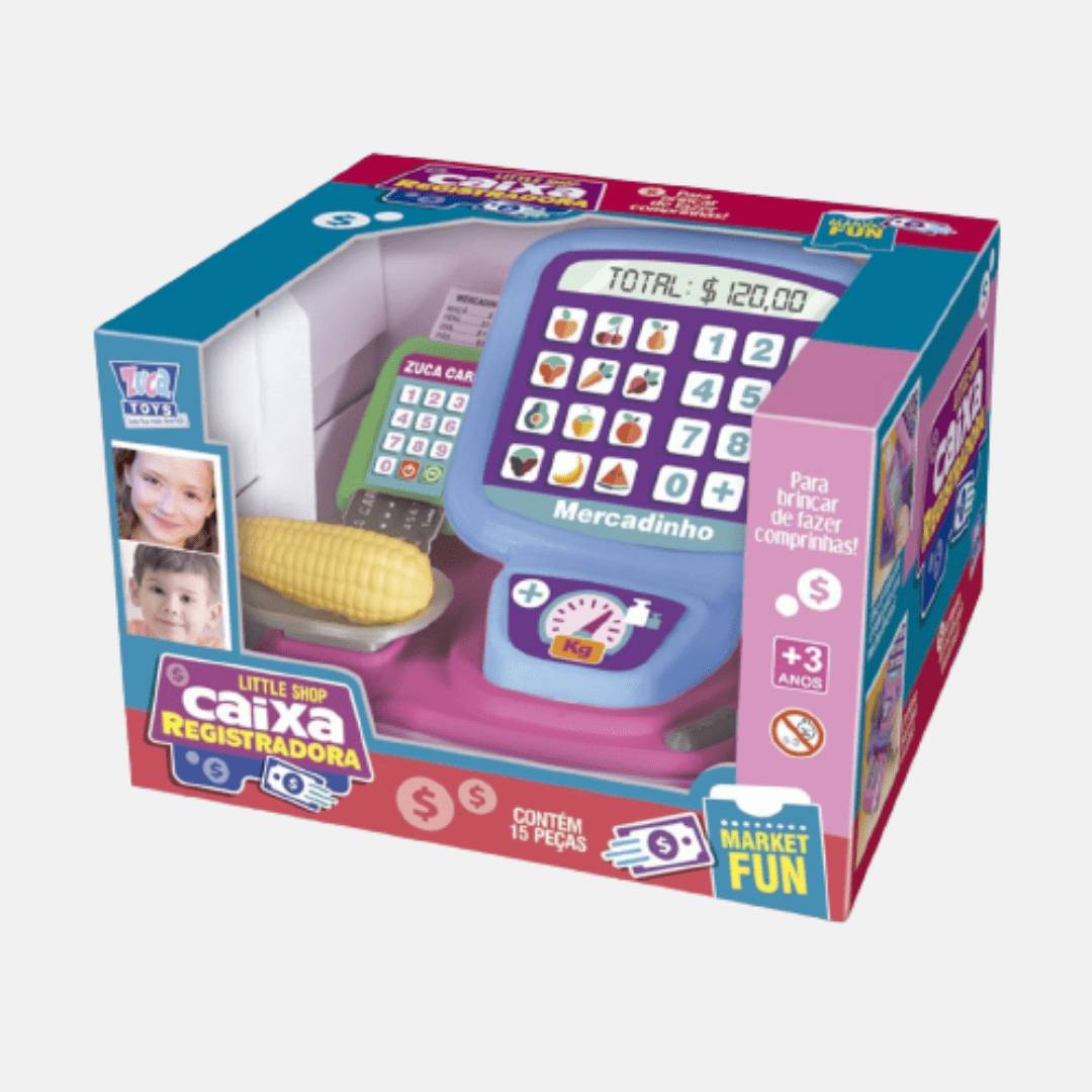 Caixa Registradora Colors Zuca Toys - Imagem 3