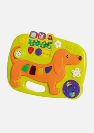 Brinquedo Sonoro Cãozinho Musical com Luz e Som Tateti