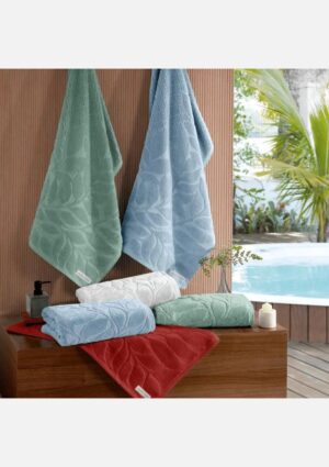 Jogo de Banho Jacquard 5 Peças Buettner Bouton Naturalis