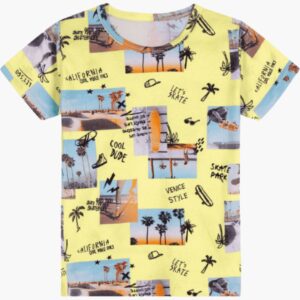 Camiseta Marisol Skate Manga Curta Malha Juvenil Menino Play