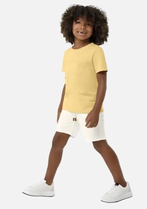 Conjunto Menino Camiseta/Sarja Com Elastano Carinhoso