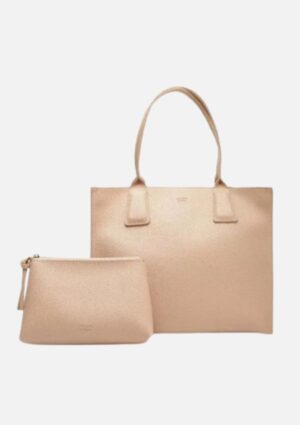 Bolsa Arezzo Shopping Joana Grande Rosê