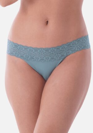 Calcinha 2 Rios String Cintura Em Renda Romance 11920