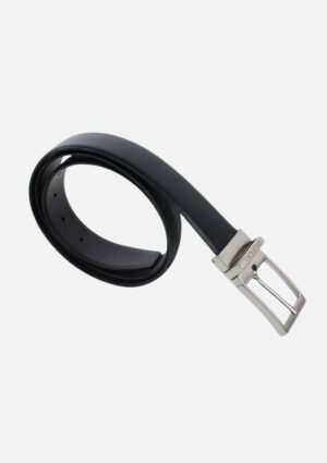Cinto Ogochi  Masculino Couro Dupla Face - Preto
