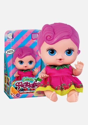 Boneca Coleção Frutinhas Groselha Cotiplás