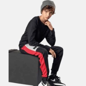 Calça FBR Moletom Juvenil Masculino com Recortes