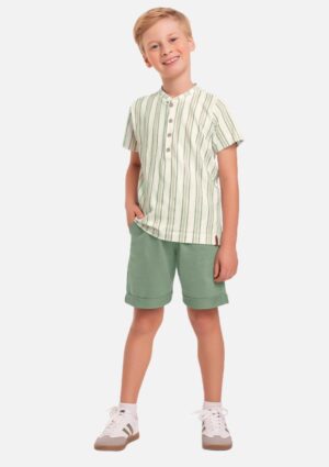Conjunto Camiseta e Bermuda Infantil Fakini