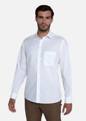 Camisa Masculina Manga Longa Tricoline Lisa Dudalina
